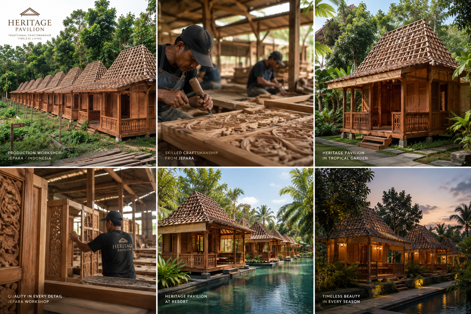 Heritage Pavilion - Traditional Craftsmanship & Timeless Living